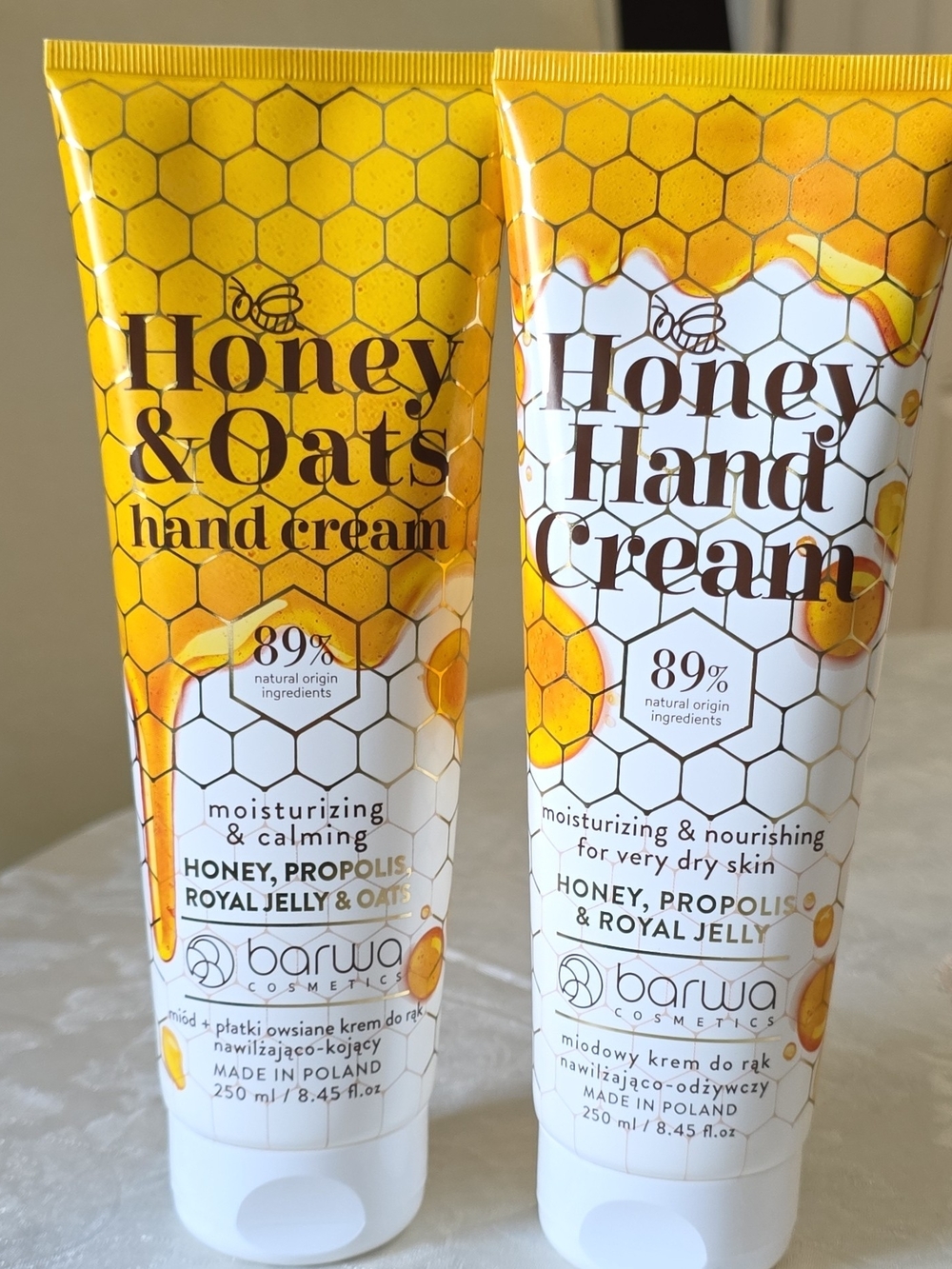 Honey Hand Cream - Yellow - Moisturizing & Nourishing